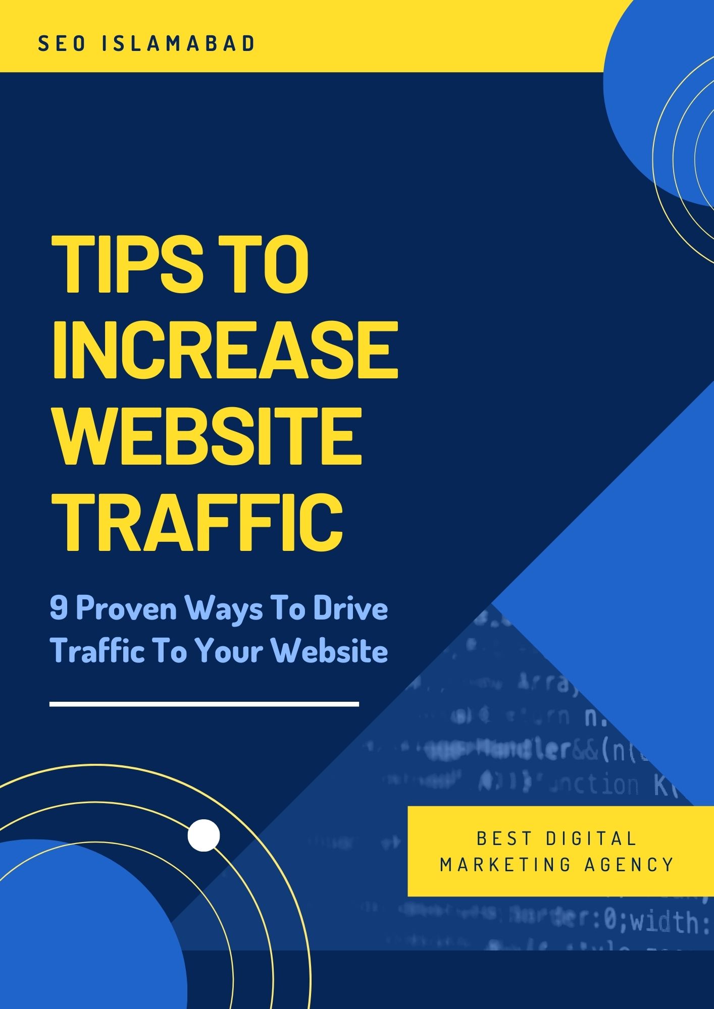 ways to increase website traffic cover