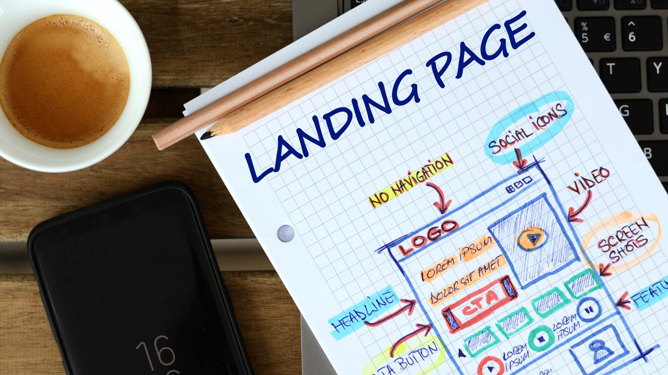 optimize landing page to increase conversion