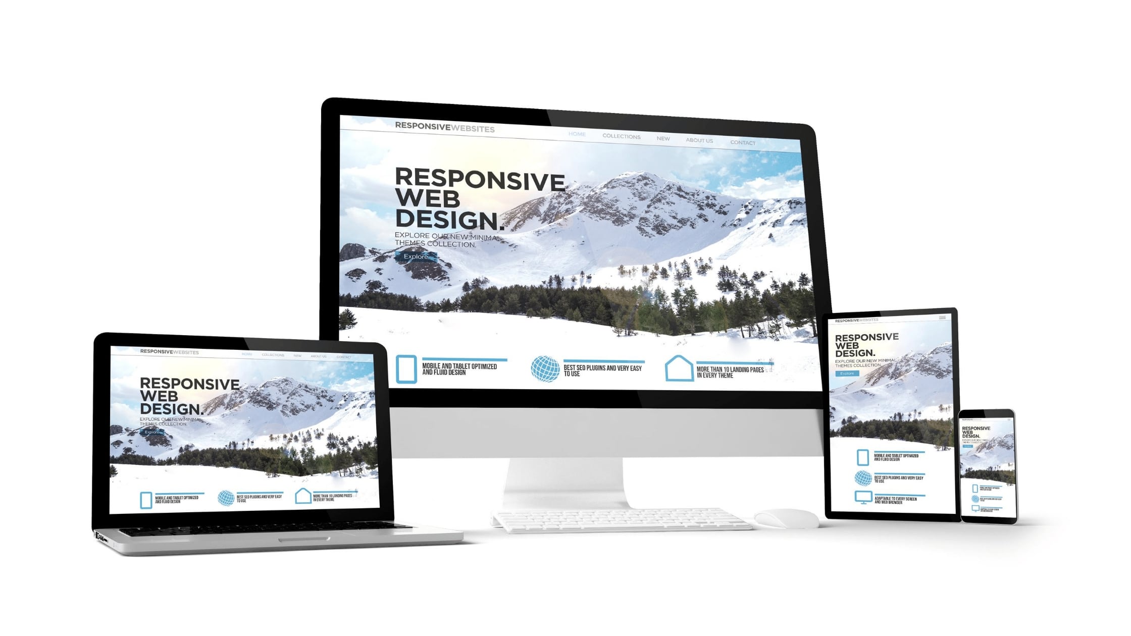 develop responsive website